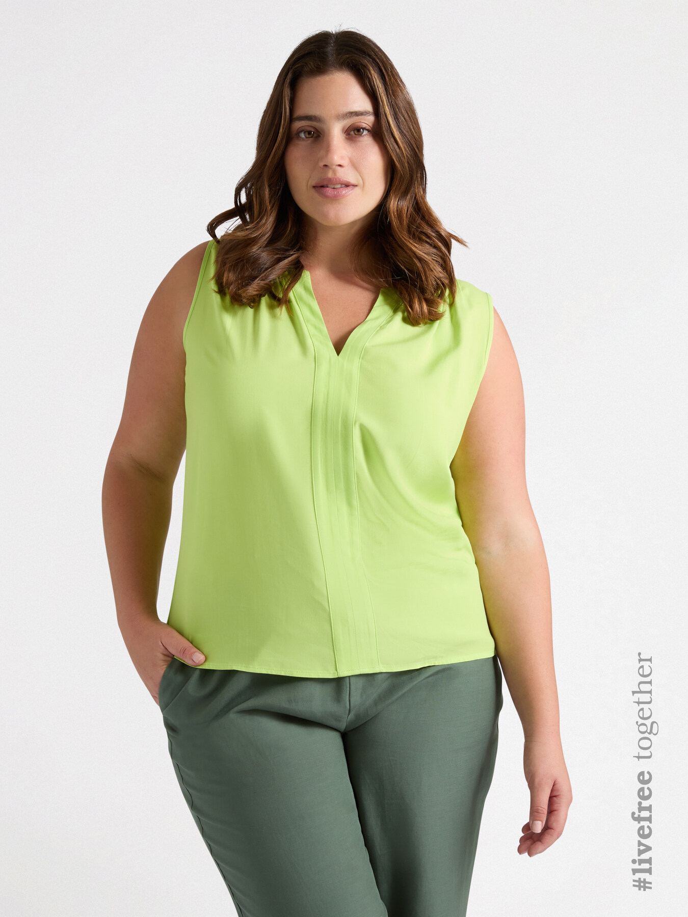 Top mit Viskose LENZING&trade; ECOVERO&trade; image number 0