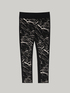 Leggings "GO." stampati image number 3