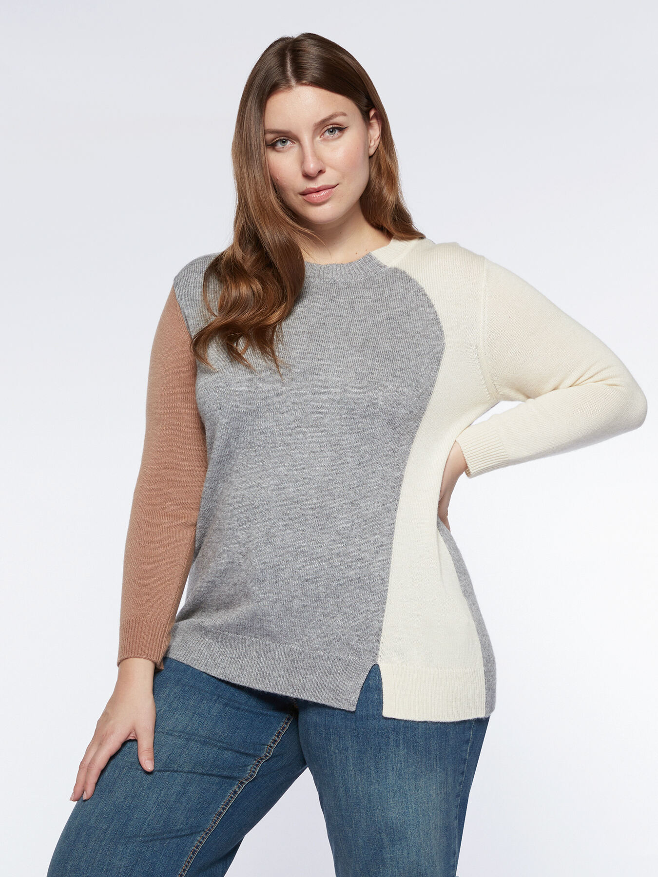 Camiseta colour block image number 0