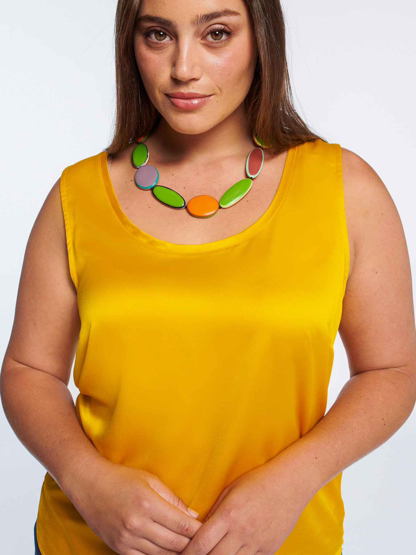 Long multi-colour necklace image number 0