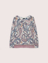 Maglia fine stampa paisley image number 4