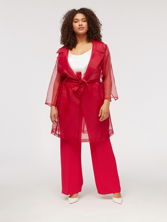 Fiorella Rubino Pantaloni fluidi con gamba larga Donna