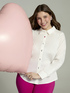 Camisa con bordado LOVE image number 0