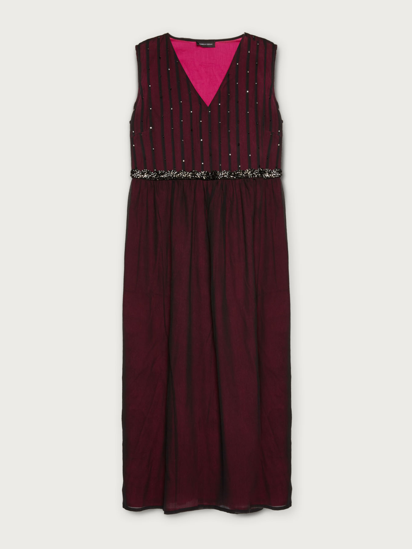 Long embroidered dress image number 3