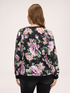Sudadera con cuello redondo y estampado floral image number 1