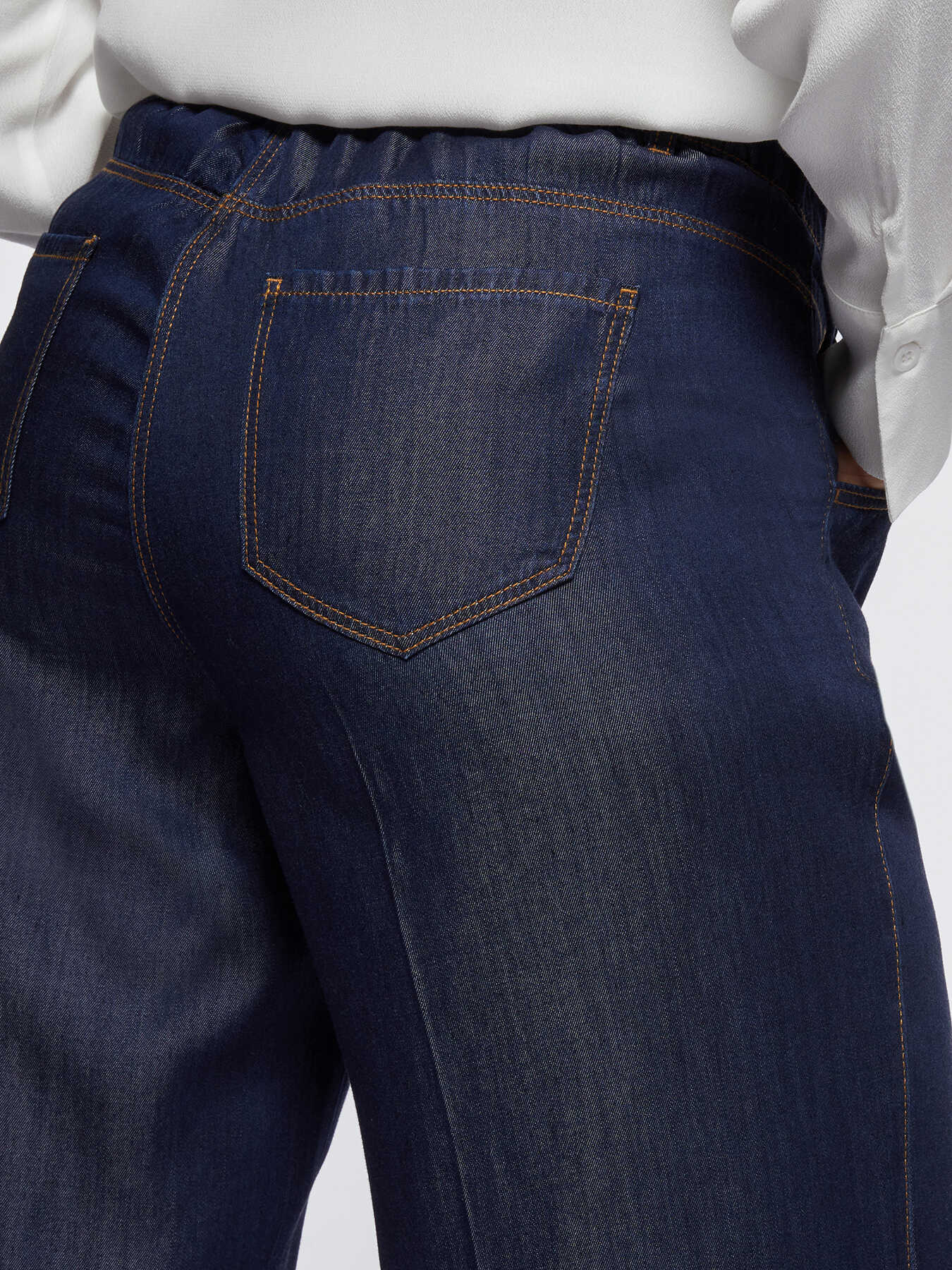 Pantaloni ampi in tencel image number 2