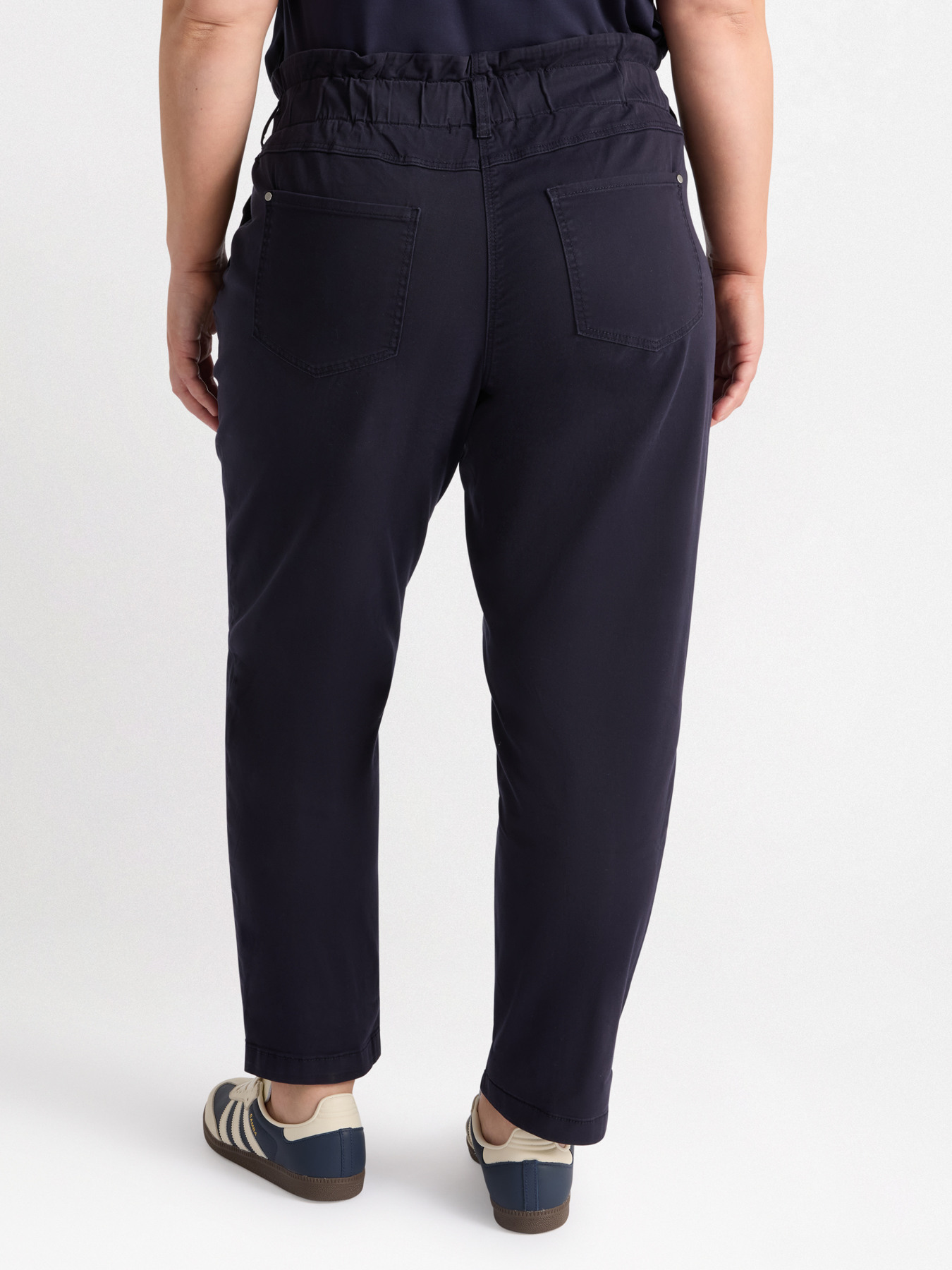Cotton balloon trousers image number 1