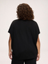 Jersey t-shirt with rhinestone and pearl hearts image number 1