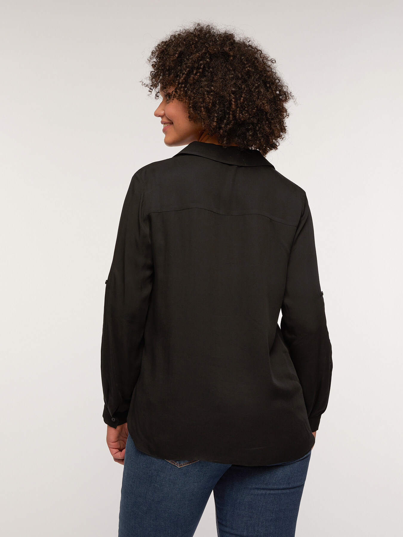 Open front blouse image number 1