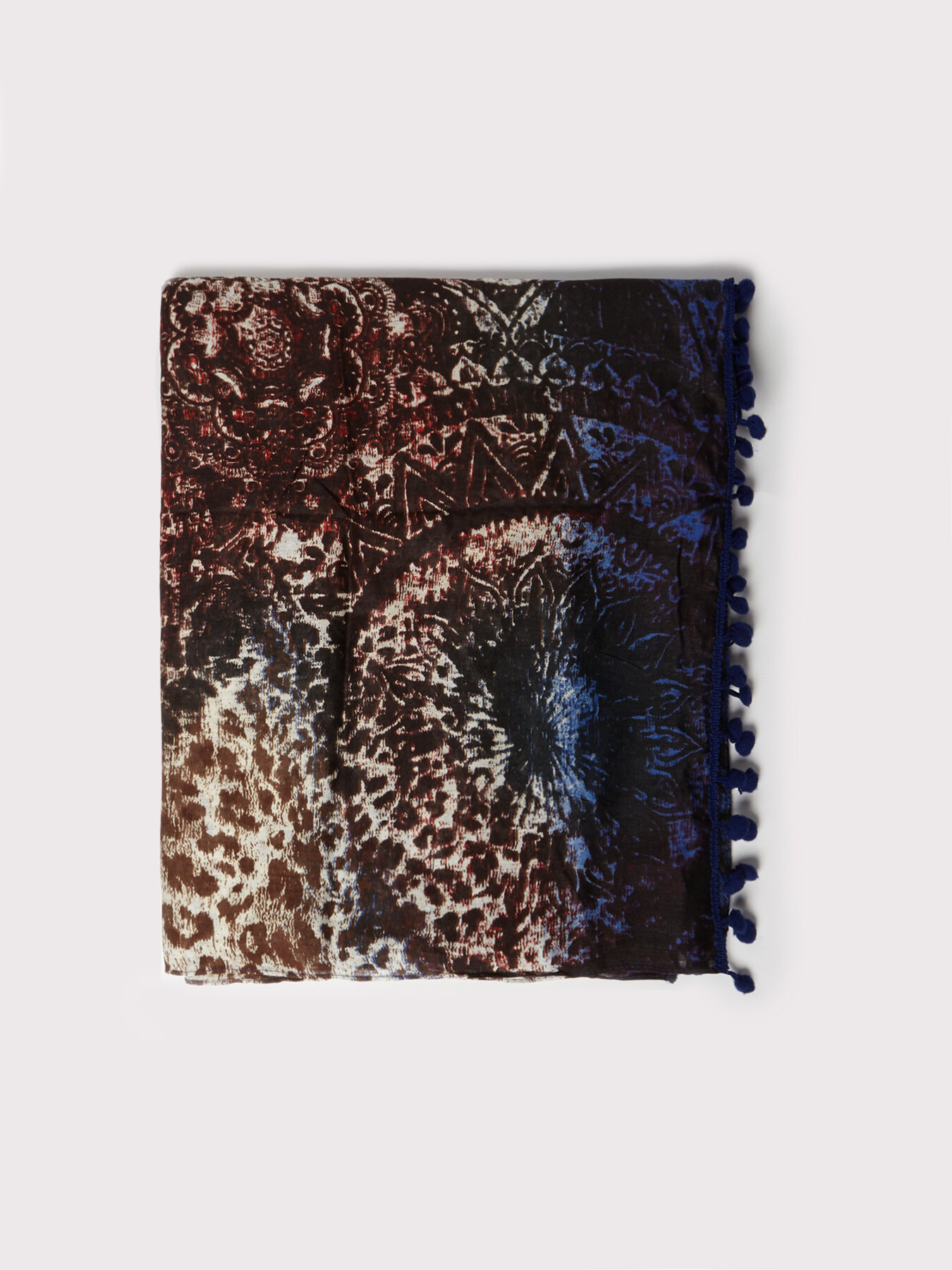 Animal pattern scarf image number 0
