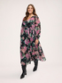 Long dress with floral print image number 0