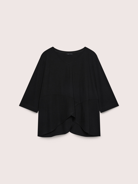 Jersey t-shirt with wallet detail