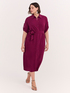 POWER viscose shirt dress image number 3