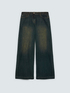 Wide Leg Jeans with luminous appliqu&eacute;s image number 4