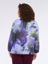 Blusa stampa floreale in viscosa image number 2