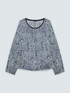 Blouse with floral print image number 4