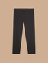 Pantalones de tejido de espiga con vuelta image number 3