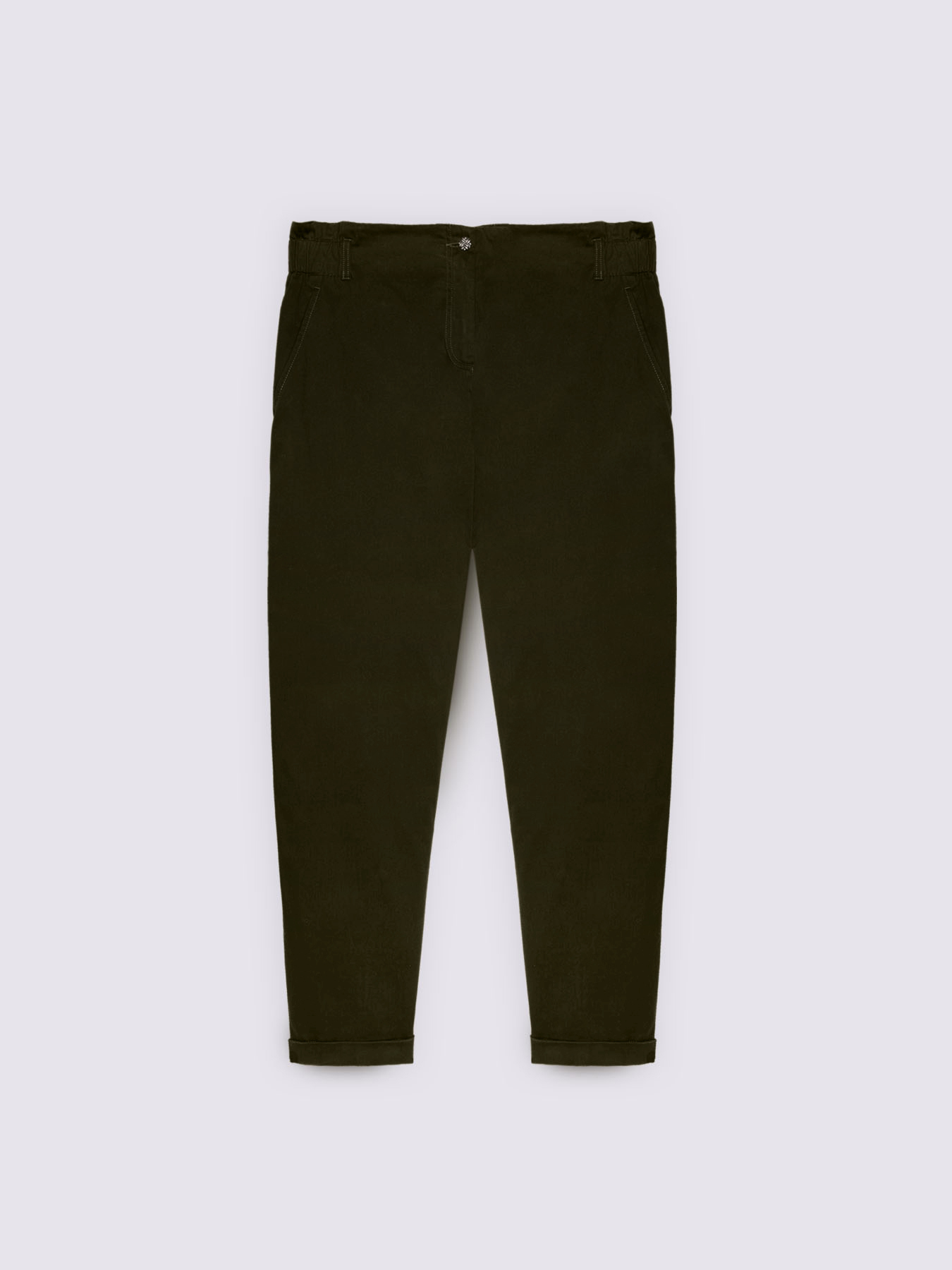 Pantaloni Balloon in cotone image number 4