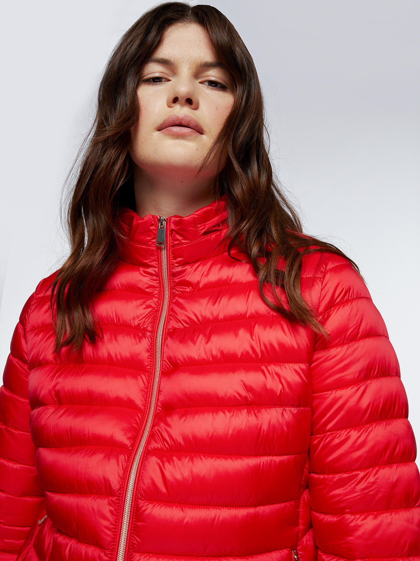 Basic quilted down jacket image number 3