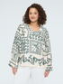 Bluse aus Satin mit Paisley-Muster image number 4