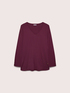 Jersey t-shirt with buttons on the cuffs image number 4