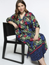 Robe longue imprim&eacute;e en viscose ECOVERO&trade; image number 3