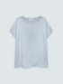 Camiseta bimaterial con cuello redondo image number 4