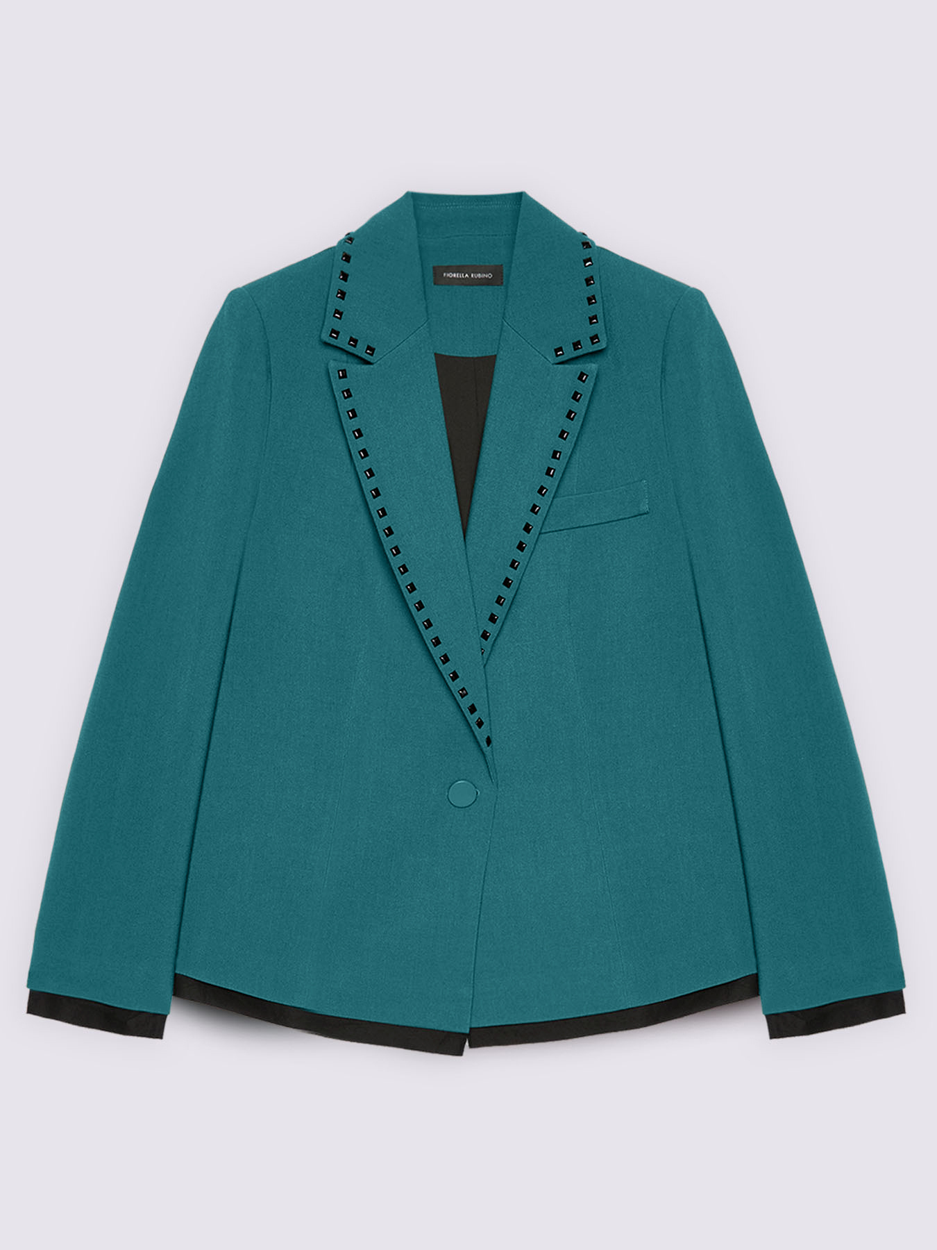 Blazer mit Nieten auf den Revers image number 4