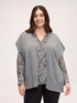 Open vest in viscose blend image number 0