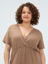 Long Smile viscose dress image number 3