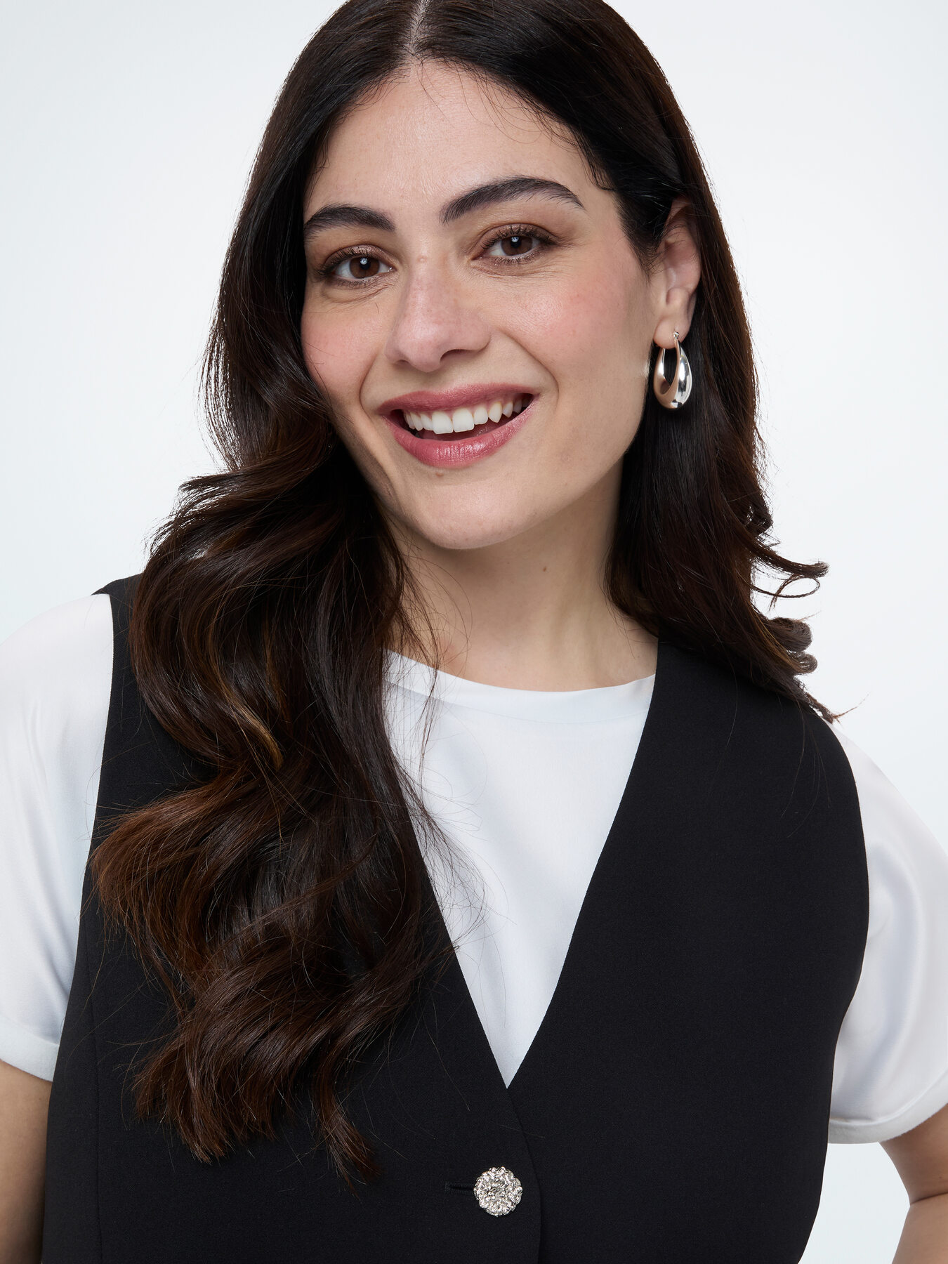 Gilet en tissu extensible image number 3