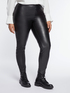 Faux leather leggings image number 0