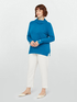Pullover mit hohem Kragen aus Viskose LENZING&trade; ECOVERO&trade; image number 7
