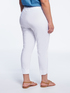 Pantaloni bianchi in cotone image number 1