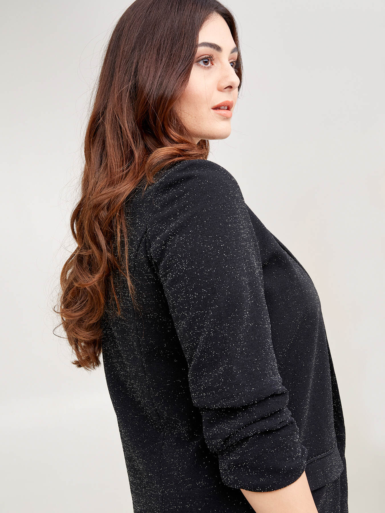 Giacca blazer lurex image number 2