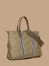 Shopping bag con bordi ricamati image number 1