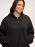 Steppjacke aus Scuba-Material mit Rippstrickkragen image number 3