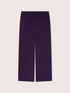 Palazzo pants in knit fabric image number 4