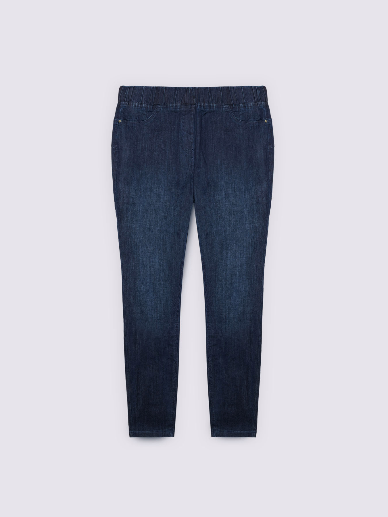 Jeggings in denim lavaggio scuro image number 4