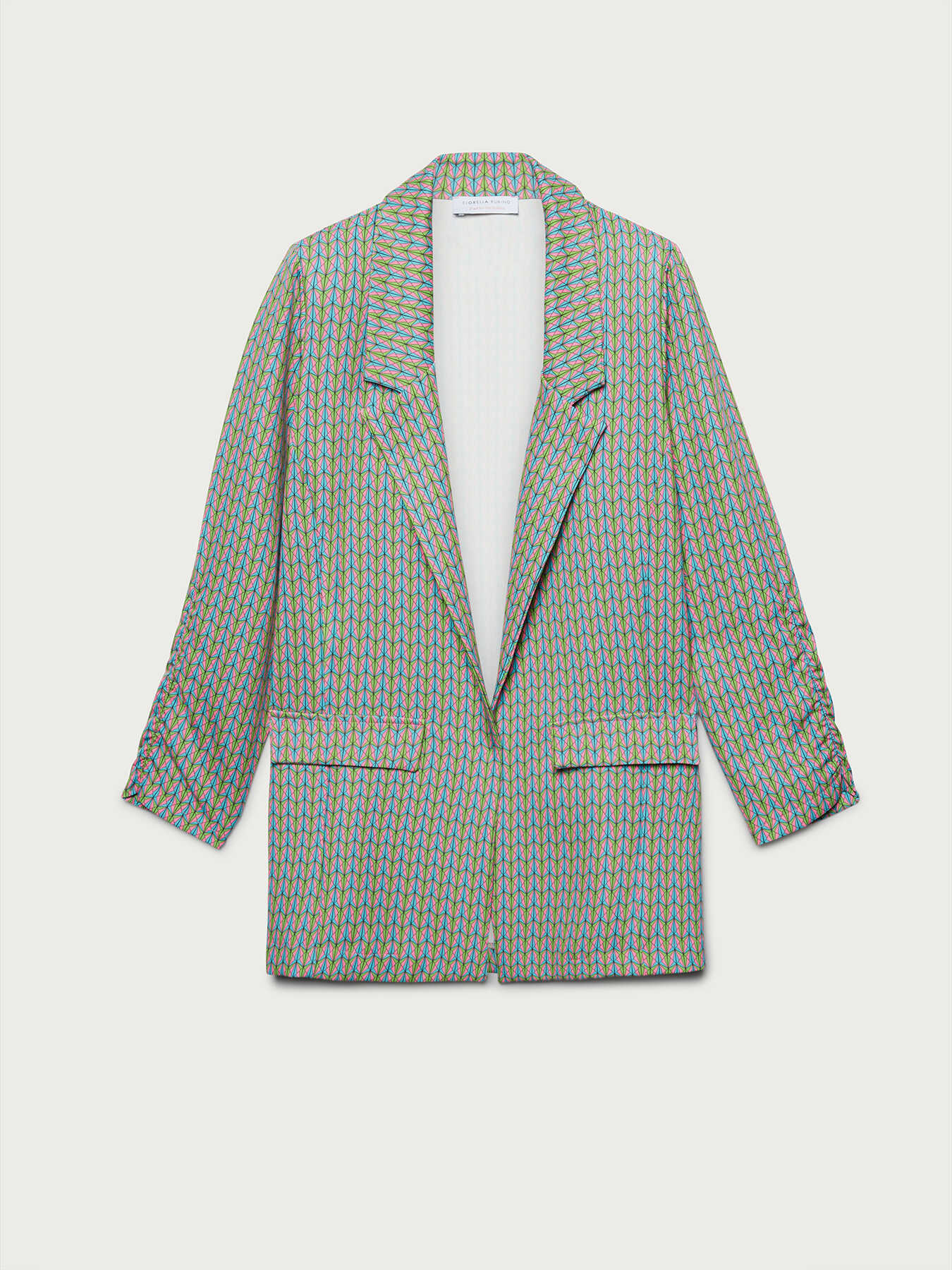 Giacca fantasia multicolor image number 3
