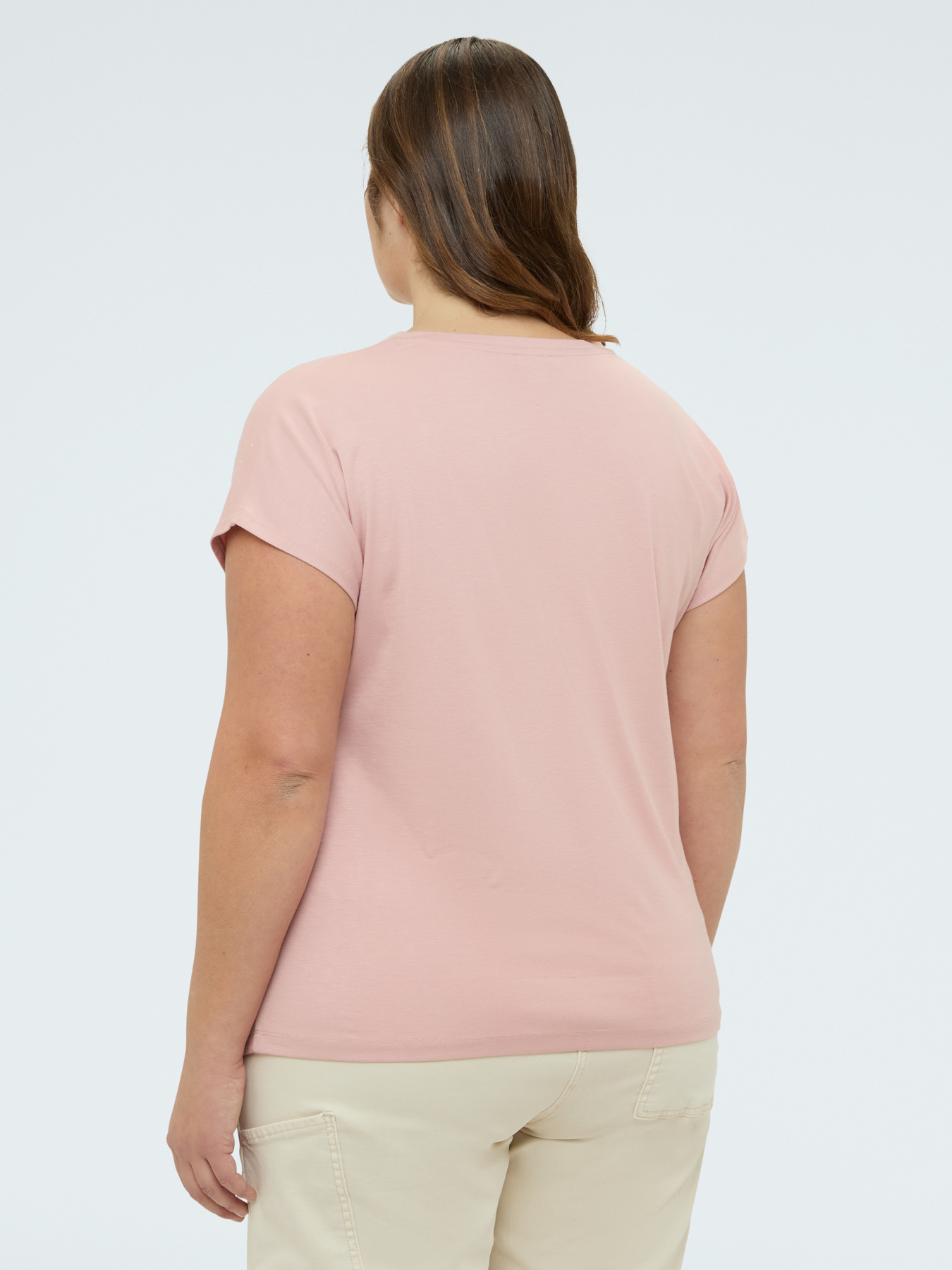T-shirt with draping and light spots image number 1
