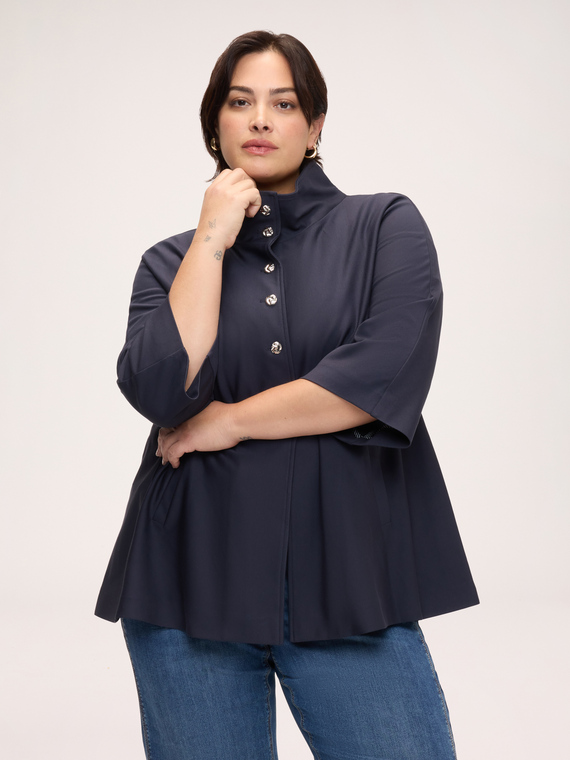 Milano Stitch High Neck Jacket