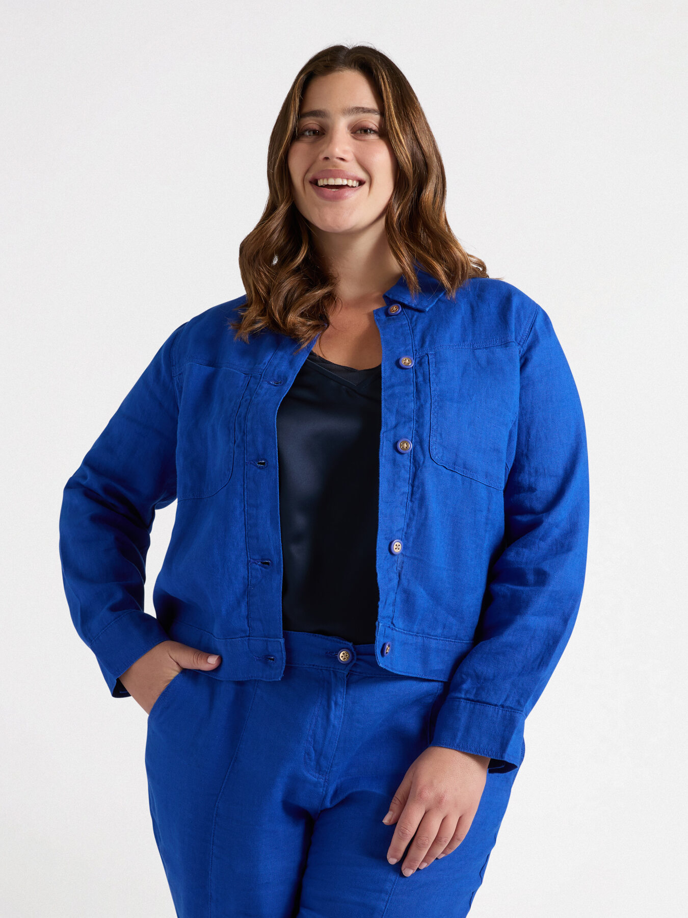 Chaqueta de lino image number 0