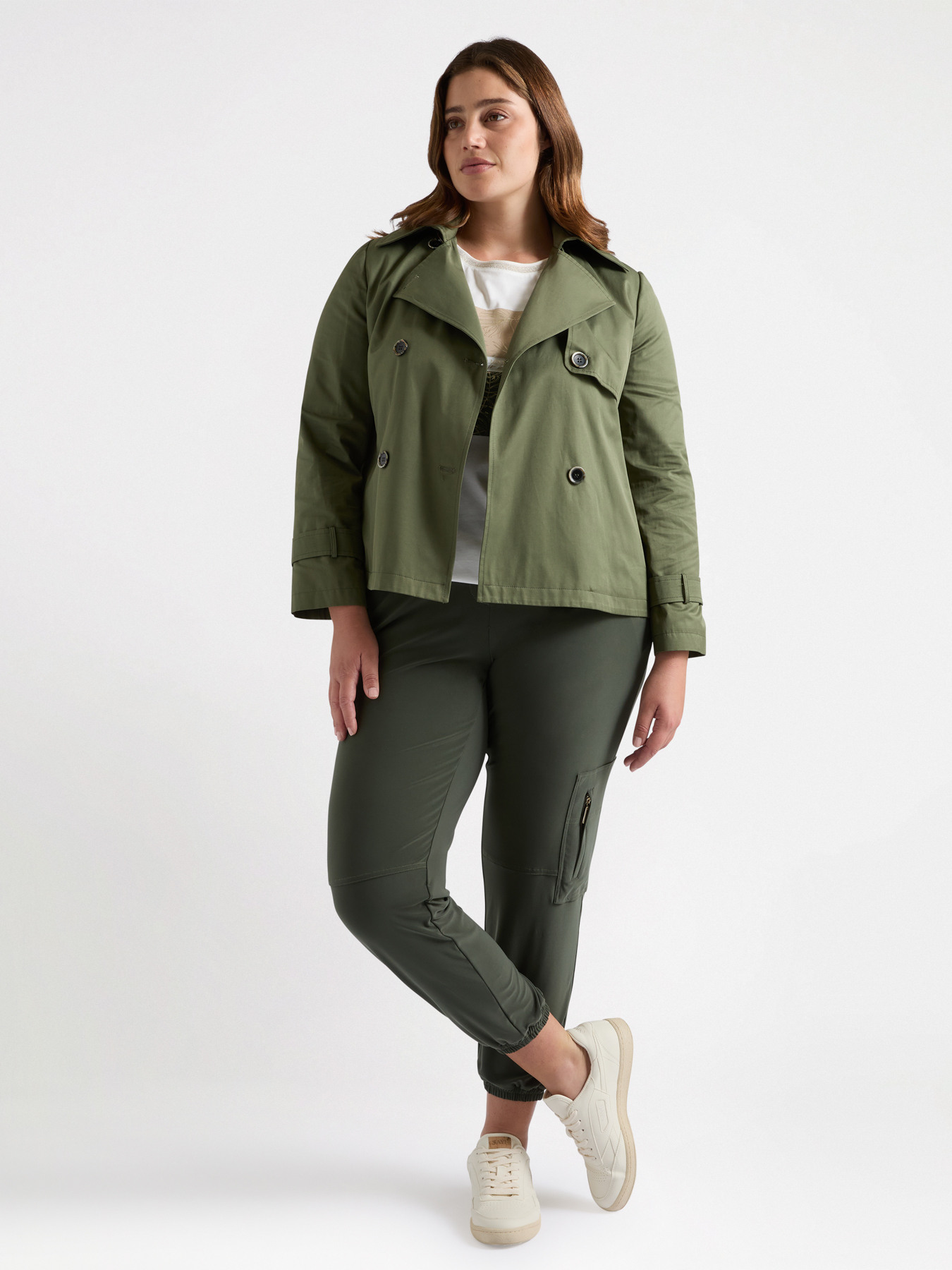 Jersey cargo trousers image number 0