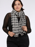 Check print scarf image number 0