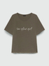 T-shirt with embroidery image number 5