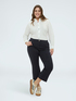 Kick Flare cotton flare pants image number 0