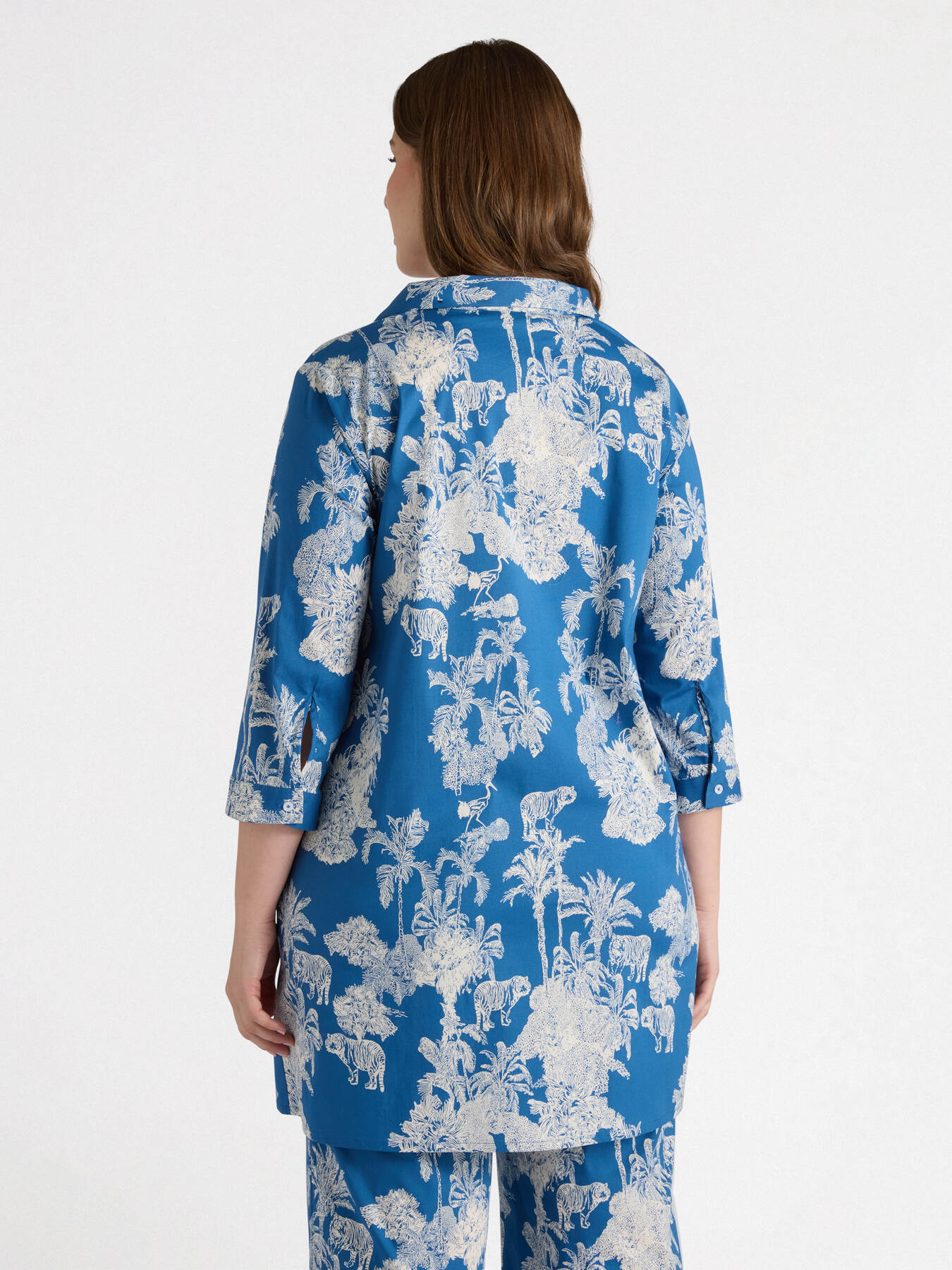 Vestido con estampado jungla image number 1