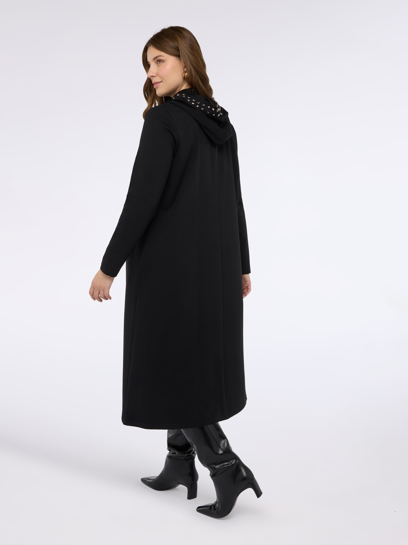 Long dress with hood image number 1