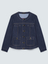 Giacca bon ton in denim image number 4